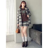 【セットアップ対応】ヘアリーミニスカート | dazzlin | 詳細画像25 