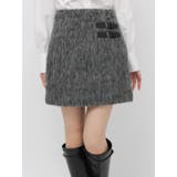 【セットアップ対応】ヘアリーミニスカート | dazzlin | 詳細画像43 