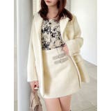 【セットアップ対応】ヘアリーミニスカート | dazzlin | 詳細画像6 