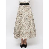 【WEB限定カラーあり】サイドタックベルトフレアスカート | dazzlin | 詳細画像37 