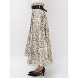 【WEB限定カラーあり】サイドタックベルトフレアスカート | dazzlin | 詳細画像38 