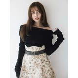 【WEB限定カラーあり】サイドタックベルトフレアスカート | dazzlin | 詳細画像4 