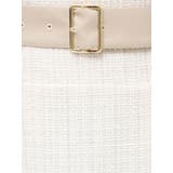 【WEB限定カラーあり】サイドタックベルトフレアスカート | dazzlin | 詳細画像44 