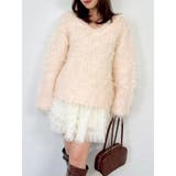 ボリュームフリルチュールミニスカート | dazzlin | 詳細画像29 