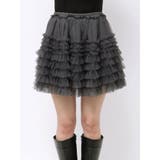 ボリュームフリルチュールミニスカート | dazzlin | 詳細画像47 