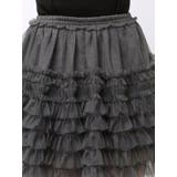 ボリュームフリルチュールミニスカート | dazzlin | 詳細画像50 