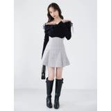 スイッチングコルセットミニスカート | dazzlin | 詳細画像3 