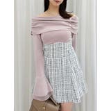 ミックス | スイッチングコルセットミニスカート | dazzlin