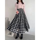 【20周年記念復刻！】コルセットボリューミーフレアスカート | dazzlin | 詳細画像24 