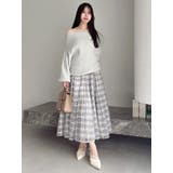 【20周年記念復刻！】コルセットボリューミーフレアスカート | dazzlin | 詳細画像31 