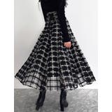 ブラック | 【20周年記念復刻！】コルセットボリューミーフレアスカート | dazzlin