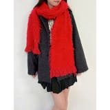 レッド | リップルカールマフラー | dazzlin