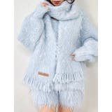 ブルー | リップルカールマフラー | dazzlin