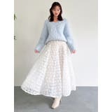 リップルカールⅤネックニット | dazzlin | 詳細画像36