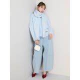 リップルカールⅤネックニット | dazzlin | 詳細画像9