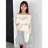 ルミナスカラーオフショルニット | dazzlin | 詳細画像24 