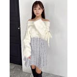 ルミナスカラーオフショルニット | dazzlin | 詳細画像25 