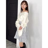 ルミナスカラーオフショルニット | dazzlin | 詳細画像27 