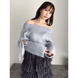 ルミナスカラーオフショルニット | dazzlin | 詳細画像30 