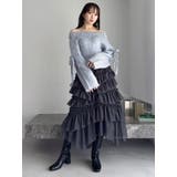 ルミナスカラーオフショルニット | dazzlin | 詳細画像36 