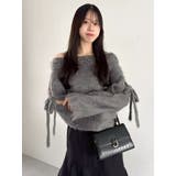 ルミナスカラーオフショルニット | dazzlin | 詳細画像46 