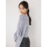 ルミナスカラーオフショルニット | dazzlin | 詳細画像6 