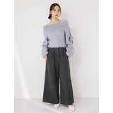 ルミナスカラーオフショルニット | dazzlin | 詳細画像8 