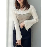 ラメビスチェラインニットトップス | dazzlin | 詳細画像14