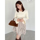 ラメビスチェラインニットトップス | dazzlin | 詳細画像2