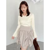 ラメビスチェラインニットトップス | dazzlin | 詳細画像3