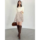 ラメビスチェラインニットトップス | dazzlin | 詳細画像4