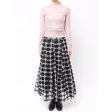 バックオープンスパンコールシアーニットトップス | dazzlin | 詳細画像26 