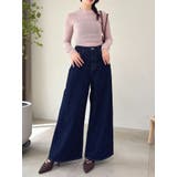 バックオープンスパンコールシアーニットトップス | dazzlin | 詳細画像8 