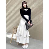 バックオープンリブニットトップス | dazzlin | 詳細画像12 