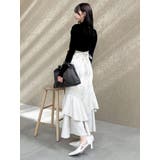 バックオープンリブニットトップス | dazzlin | 詳細画像13 