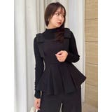 バックオープンリブニットトップス | dazzlin | 詳細画像16 