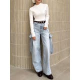 バックオープンリブニットトップス | dazzlin | 詳細画像23 