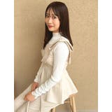 バックオープンリブニットトップス | dazzlin | 詳細画像33 