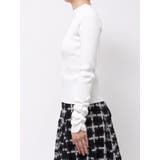 バックオープンリブニットトップス | dazzlin | 詳細画像36 