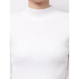 バックオープンリブニットトップス | dazzlin | 詳細画像38 