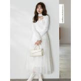 バックオープンリブニットトップス | dazzlin | 詳細画像4 