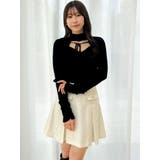 バックオープンリブニットトップス | dazzlin | 詳細画像6 