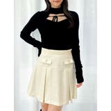 バックオープンリブニットトップス | dazzlin | 詳細画像7 