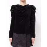 チョーカー付ドレープシアーベロアトップス | dazzlin | 詳細画像31 