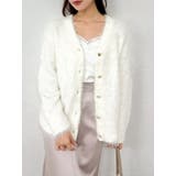 オフホワイト | ルミナスカラーカーディガン | dazzlin