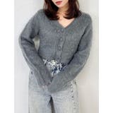 ルミナスカラーショートカーディガン | dazzlin | 詳細画像15 