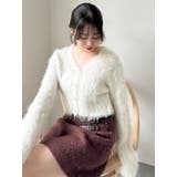 ルミナスカラーショートカーディガン | dazzlin | 詳細画像34 