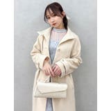 【藤井サチコラボ】スタンドウールライクコート | dazzlin | 詳細画像19 