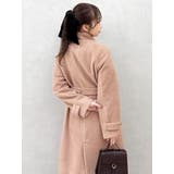 【藤井サチコラボ】スタンドウールライクコート | dazzlin | 詳細画像25 