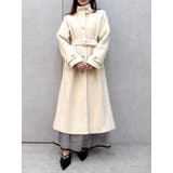 【藤井サチコラボ】スタンドウールライクコート | dazzlin | 詳細画像8 